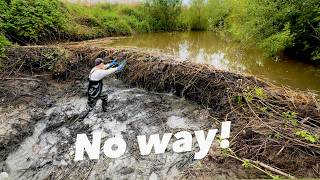 Unbelievable Water Release from a Beaver Dam!