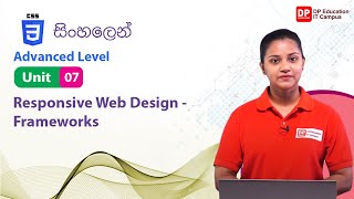 Unit 07 | Responsive Web Design - Frameworks | CSS | Advanced Level