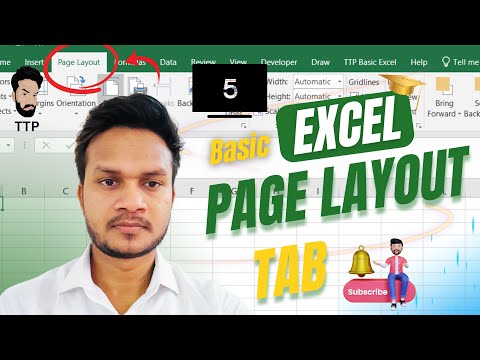 🔥Page Layout Tab Explained! | Basic Excel Series - Epi 5 | For Beginners🔧 || TTP #excel #education