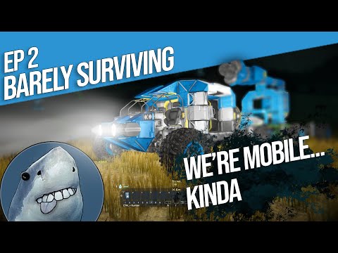 Barely Surviving Episode 2 - Space Engineers - Slow start