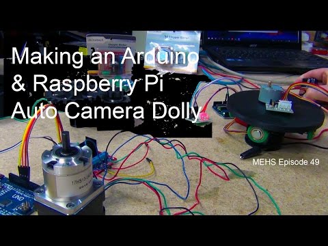 Raspberry Pi and Arduino 3 Axis Camera Dolly Pt1 (MEHS) Episode 49