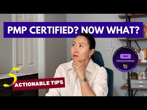 Just Passed the PMP? Here are 5 things to do next!