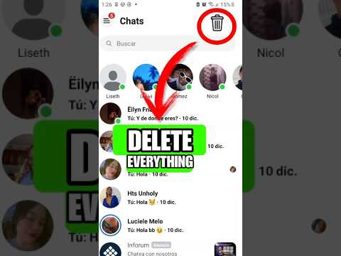 How to Delete All of Your Messages on Facebook Messenger at Once 2025 |Delete all Chats on Messenger