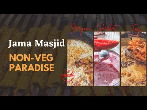Non-Veg paradise of Delhi || Jama Masjid Food Exploration || @wizcurse