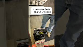CUSTOMER SELLS TONS OF TECH #brokenfix #smartphone #tech #problemfix #cellphone #education