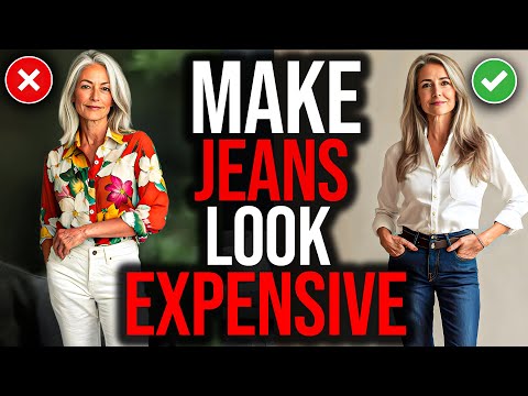 How to Look Elegant & Expensive In Jeans | Fashion Over 50
