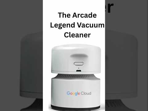 Unboxing The Arcade Legend Vacuum Cleaner  #googlearcade #googlecloud #freeswags