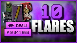 How Much Can You Make From 10 Firework Airdrops? - Tarkov 1.0 PvE