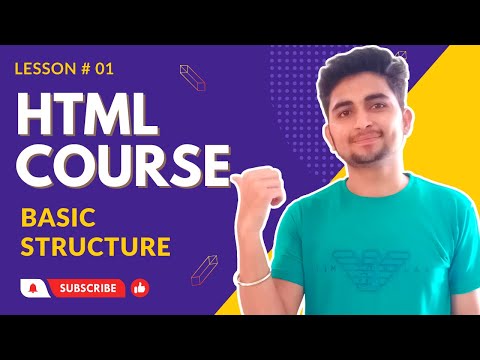HTML Lesson 1 | Html Ka Basic Structure | Learn Html in Hindi | Learn With Jk