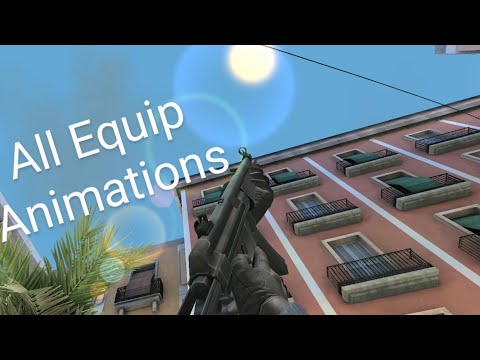 Critical Ops All Weapon Equip Animations