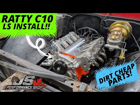 RATTY 1971 C10 GETS LS POWER! - 1971 GMC Shortbed Build