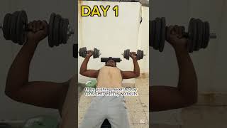#Day1Challenge #ChestWorkout #FitnessJourney #StayMotivated #WorkoutChallenge #NeverGiveUp #Transfor