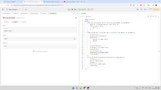 Leetcode Live Attempt -1980. Find Unique Binary String (1980)