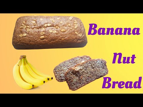 Simple Banana Nut Bread Recipe || Let's Bake Together 🍌🍞