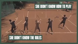 Girl Who Doesn't Know How to Play Tennis Gets Wildcard into Professional Tournament