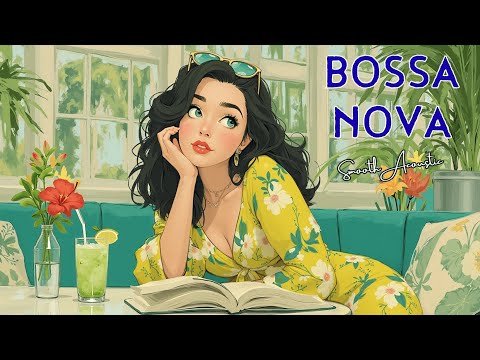 Acoustic Bossa Nova Jazz   Smooth Relaxing Cafe Vibes for Study & Focus