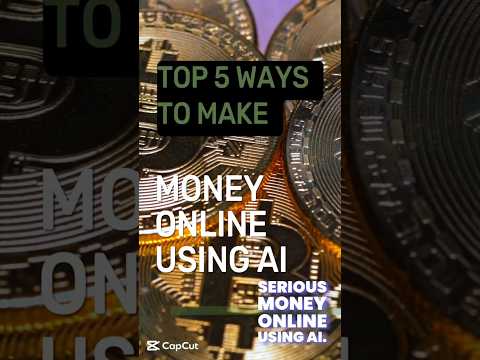 5 Proven Ways to Make Money Online with AI (Even for Beginners!) #makemoneyonline #ai #technology