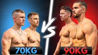 Heavyweight vs. Lightweight Calisthenics Athletes - The Battle