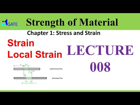 Strain and Local Strain in bars