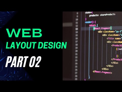02. Website layout Design | Section Design | HTML, CSS, BOOTSTARP