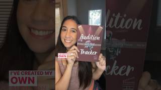Tracking Auditions as an Actor #actorlife #actor #audition #kdp #acting #journal #actress