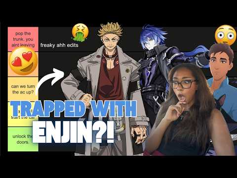 TRAPPED with ENJIN!? (holy freaky edits) | TRAPPED WITH YOUR FAVORITE CHARACTER EDITS