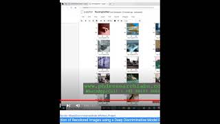 Detection of Recolored Images using a Deep Discriminative Model PYTHON PROJECT