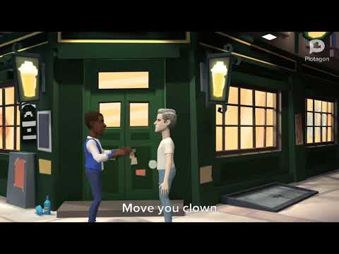 Mime vs man,animation for kids