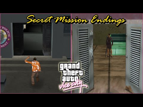 SECRET Mission Endings in GTA Vice City!