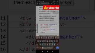 CSS Color Markers Solution |step 14 freeCodeCamp Responsive Web Design in 60 Seconds!"