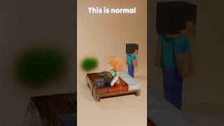 Minecraft 3D Cloth Simulation:Steve [Fart 2] #blender #animation #minecraft