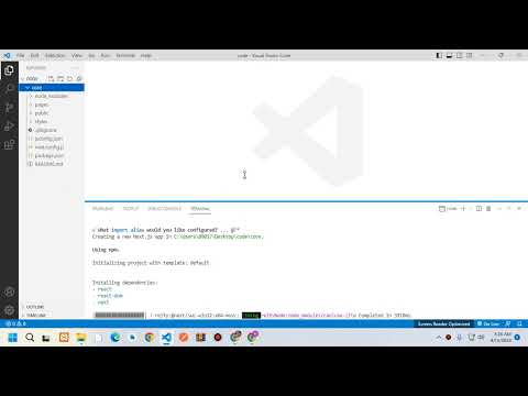 Create next-app with Tailwindcss part 1