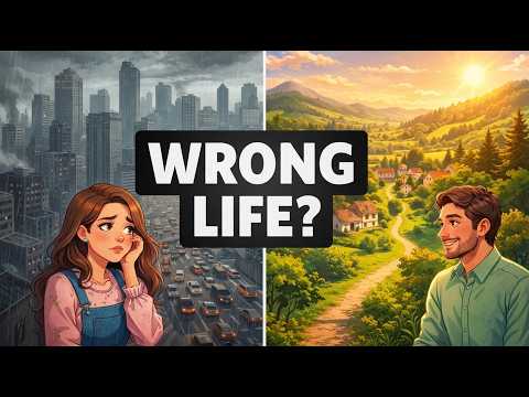 Are You Living the Wrong Life? | City vs Village Life (Easy English Conversation)
