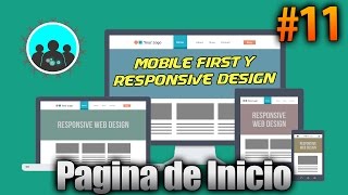 Pagina de Inicio | Mobile First y Responsive Design #11