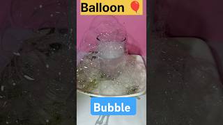 DIY Made Bubble#shprts #bubble #soap #show #diy #balloon #experiment #science #shampoo #glass