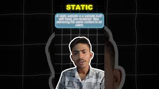 Static Website? 🤔💻 🚀✨ #WebDesign #StaticWebsite #WebsiteDevelopment #LearnWithSugyanam”