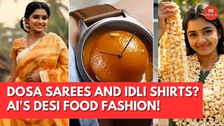 When Street Food Becomes Style: AI Turns Indian Snacks Into Fashion Icons!