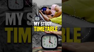 Best Study time table #studytimetable