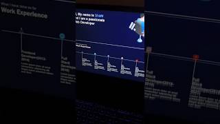 Portfolio Website #CodingJourney #DeveloperLife #softwaredeveloper #coding #codingstruggles #tech