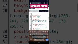 CSS Transformation by building a Penguin step 82 #ytshorts#youtubeshorts#freecodecamp #htmlcss#reels