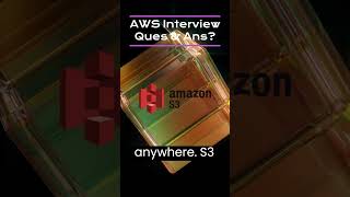 Interview Questions- What is Amazon S3 Service?#awazon #shorts #viral  @celebrationsllc #trending