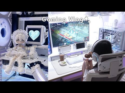 Game Vlog🎮 | Valorant Beginner's Game Diary🔫 | Artdol Unboxing🎀