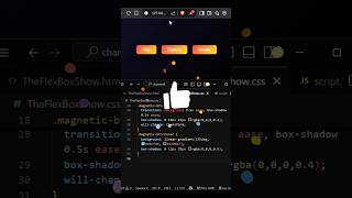 Magnetic Buttons That Follow Your Mouse 🤯✨ | HTML CSS JS | TheFlexBoxShow | #shorts #theflexboxshow
