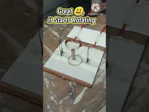 Make MOST SIMPLE D.C MOTOR at HOME | IMP Working Model For Class 10 & 11,12 Science Students