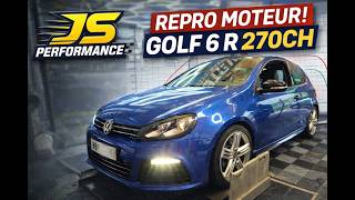 Reprogrammation moteur Volkswagen Golf 6 R 270chx by JS PERFORMANCE