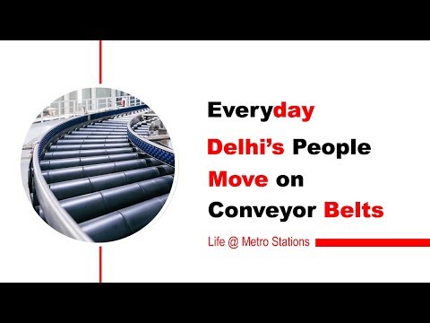 People travel on Conveyor Belts everyday like automobile spare parts