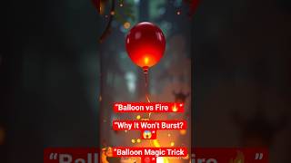 👉 “Balloon Won’t Burst With Fire! 🔥🎈 | Quick Science Experiment”