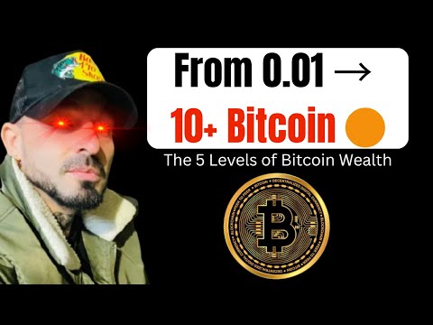 From 0.01 To 10+ Bitcoin | 5 Levels of Bitcoin Wealth in 2025 