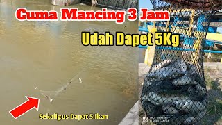 MANCING JARING DI BENDUNGAN KALI JAJAR DEMAK