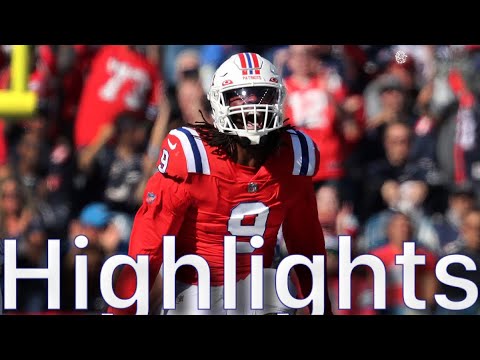 DPOY Candidate⁉️Matthew Judon 2022 Patriots Highlights Weeks 1-7